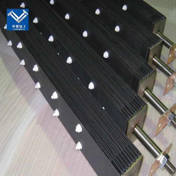 Titanium anode for sodium hypochlorite generator